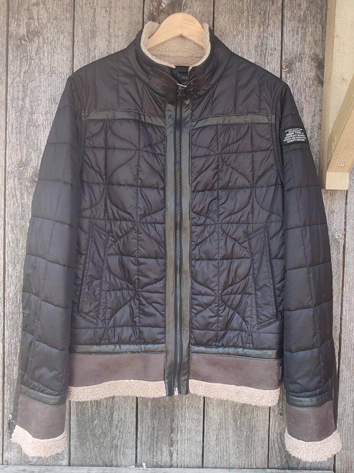 Rogue Originals — Schott Bros Quilted Jacket Army Type -U Flyers